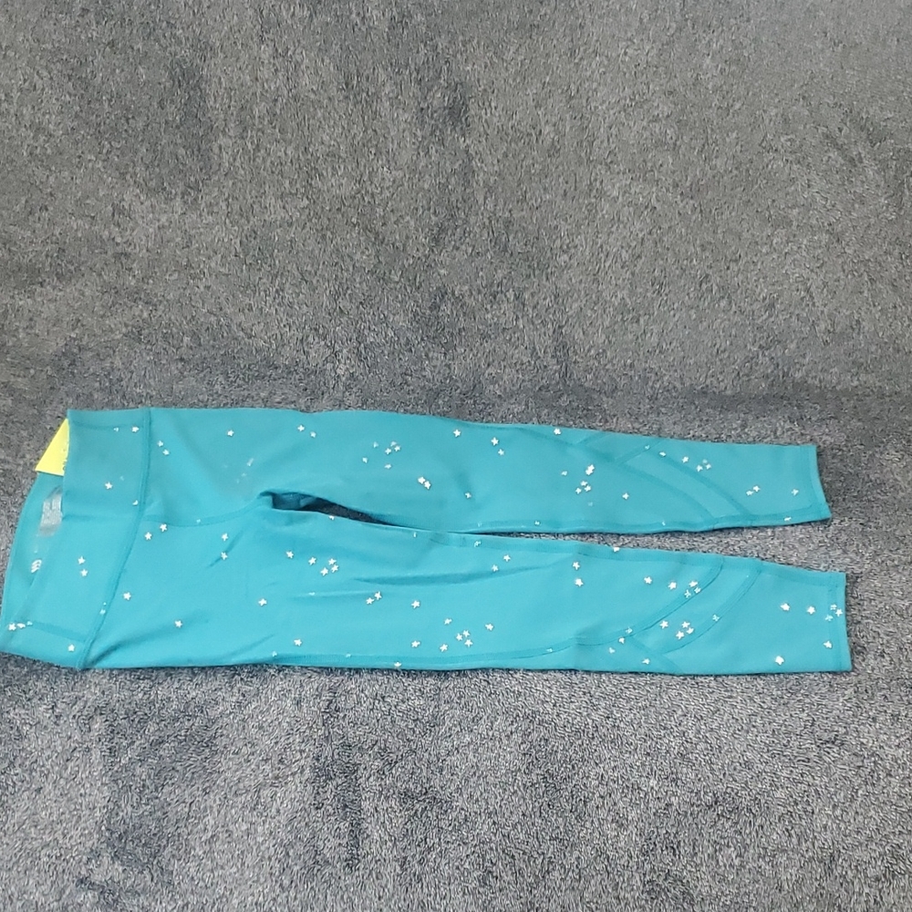 Girls Novelty Leggings All in Motion Teal end